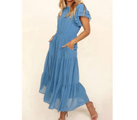 Haptics - Mock Neck Maxi Dress