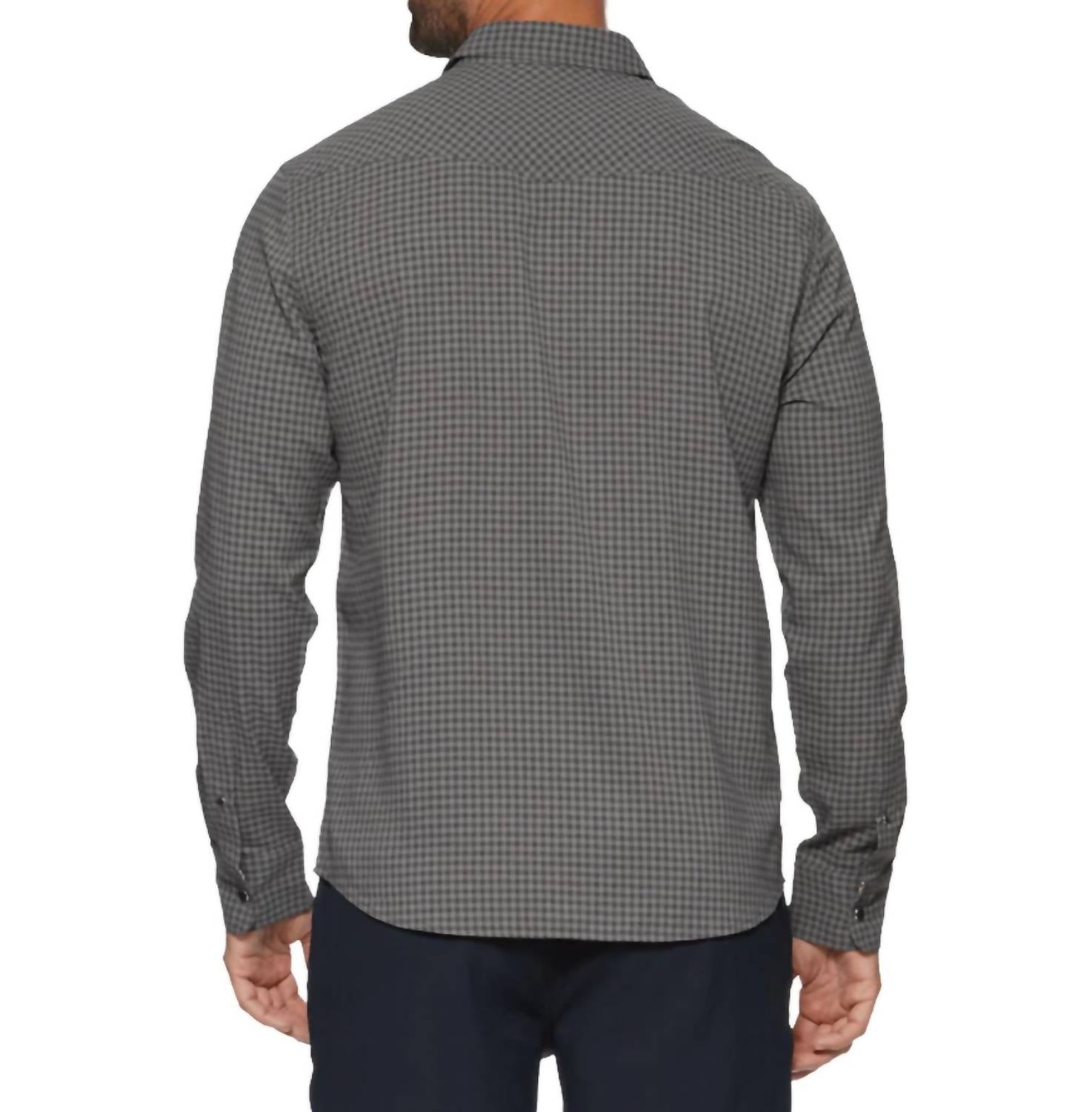 Flags & Anthem - Brockton Long Sleeve Performance Button Down Shirt