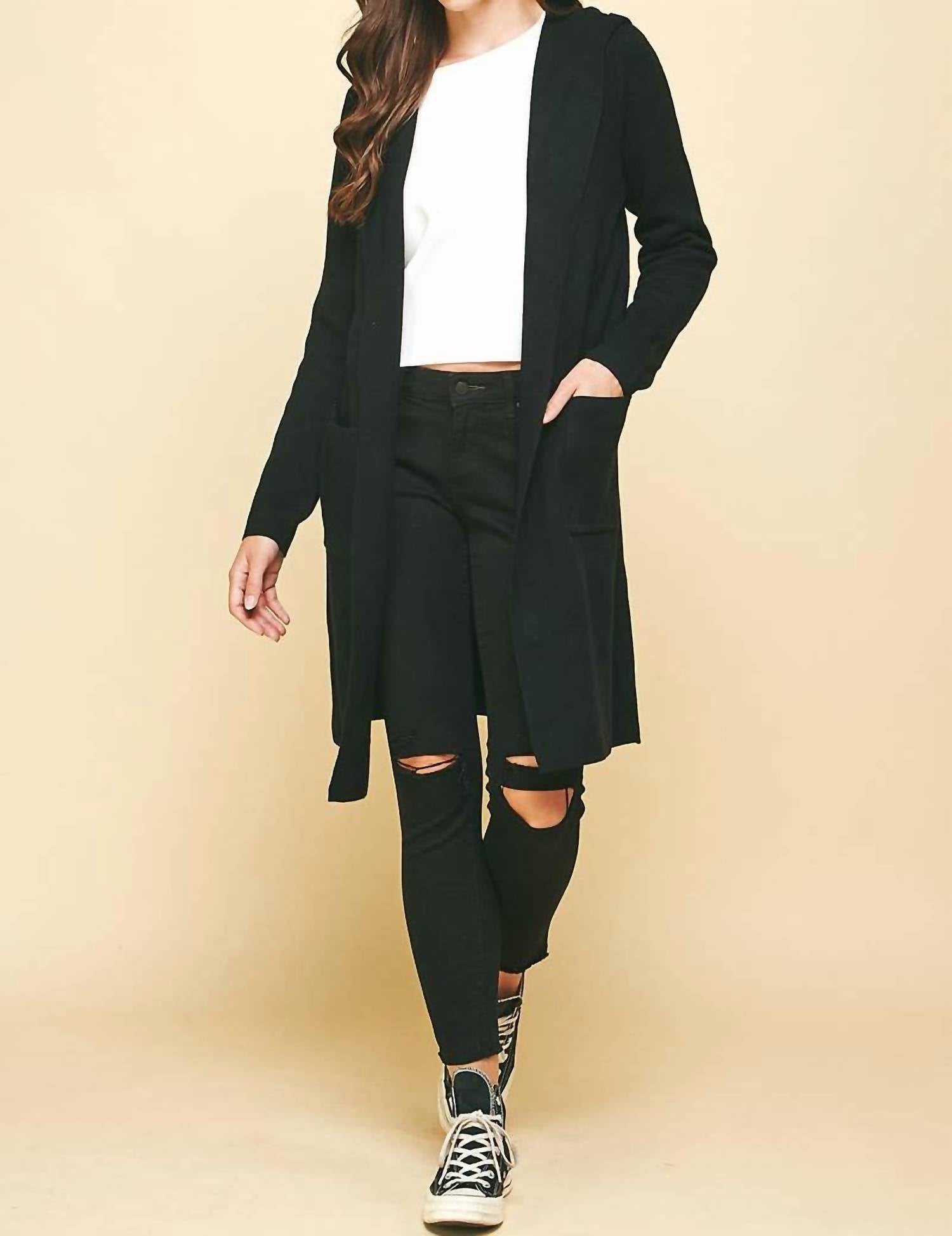 Pinch - Open Knit Cardigan