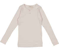 BOYS RIBBED LONG SLEEVE HENLEY SHIRT