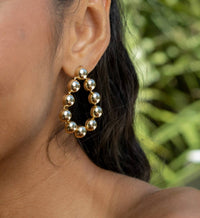 Sahira Jewelry Design - Women's Audriana Oval Earring