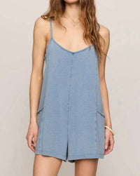 Z Supply - Go Easy Jersey Denim Romper