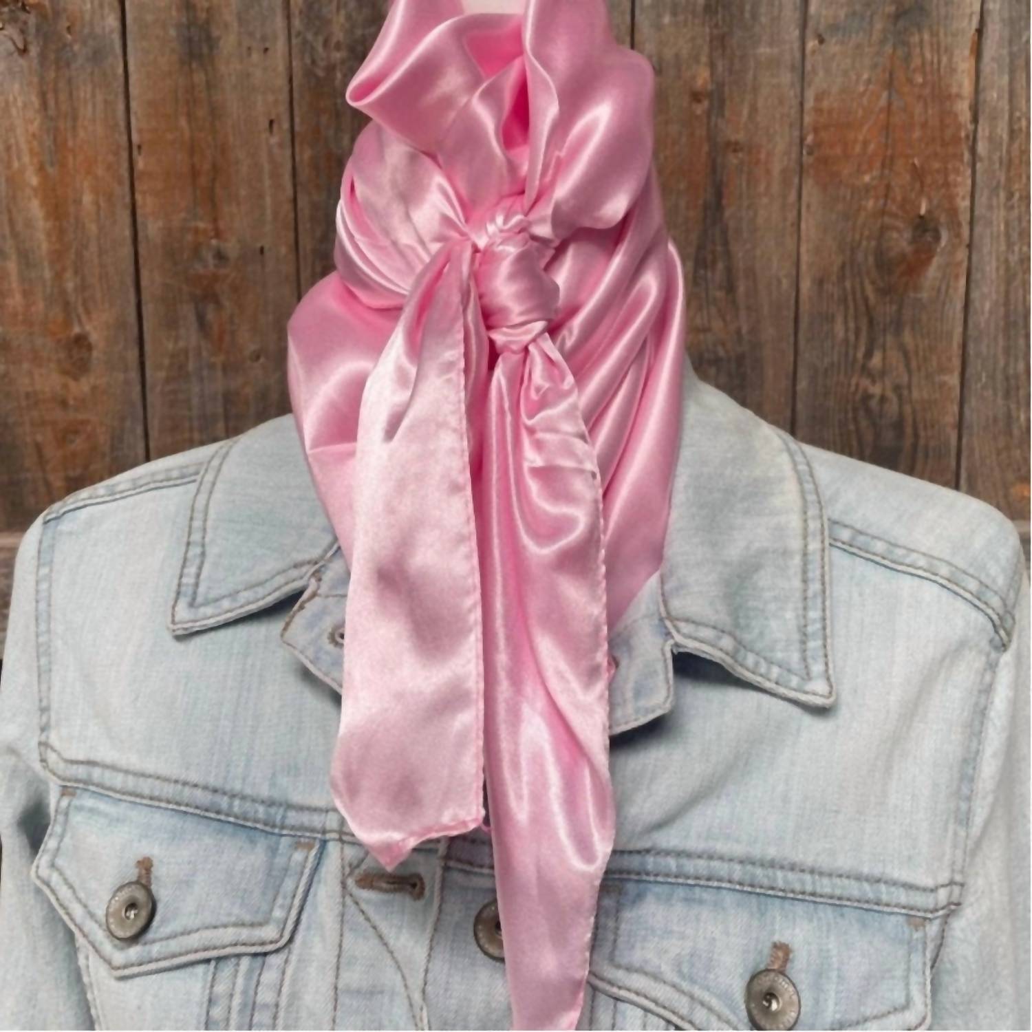 Rodeo Drive Conchos - Women's Western Square Wild Rag Scarf