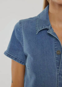 Kancan - Layla Denim Jumpsuit