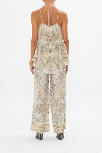 Camilla - Gather Neck Hardware Top