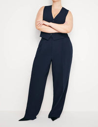 Good American - Luxe Suiting Column Trouser