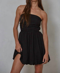 By Together - Woven Bubble Mini Dress