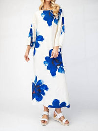 Gigio - Indigo Flower Caftan