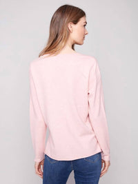Charlie B - V-neck Long Sleeve Sweater