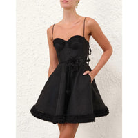 Zimmermann - Women's Luna Ruffle Mini Dress