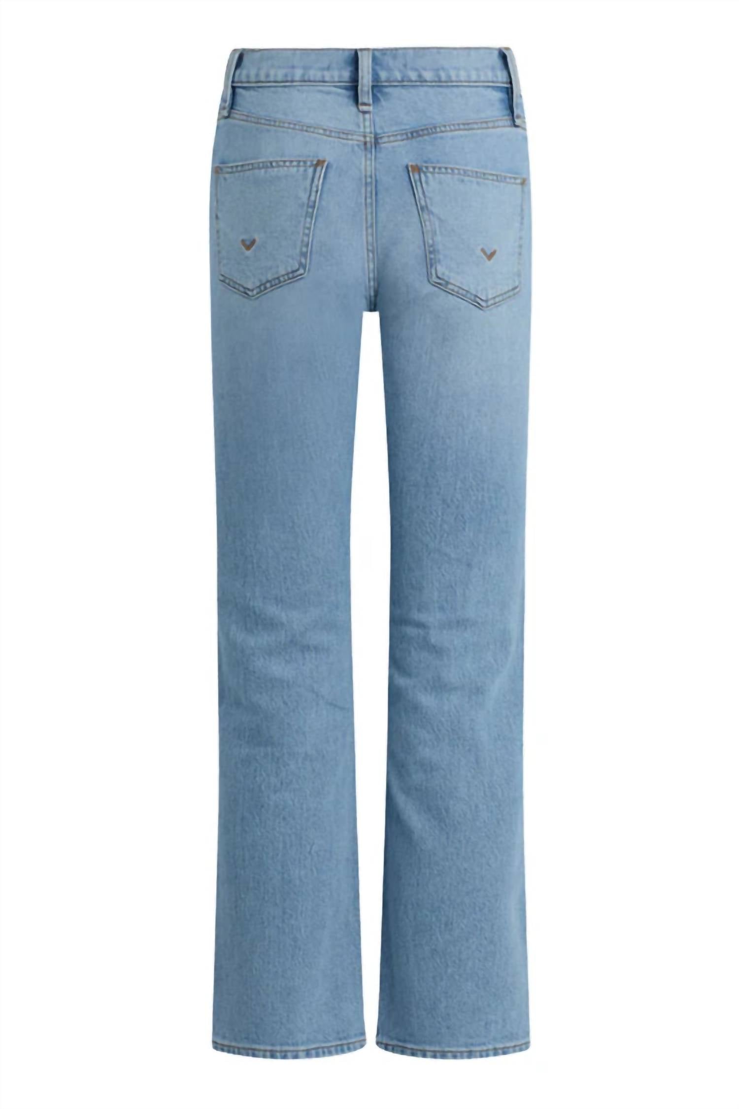 Hudson - Remi High Rise Straight Ankle Jean