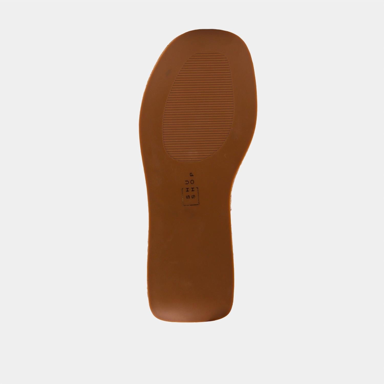 SHU SHOP Women's Lydia Sandal in gold - women's sandal - detail view