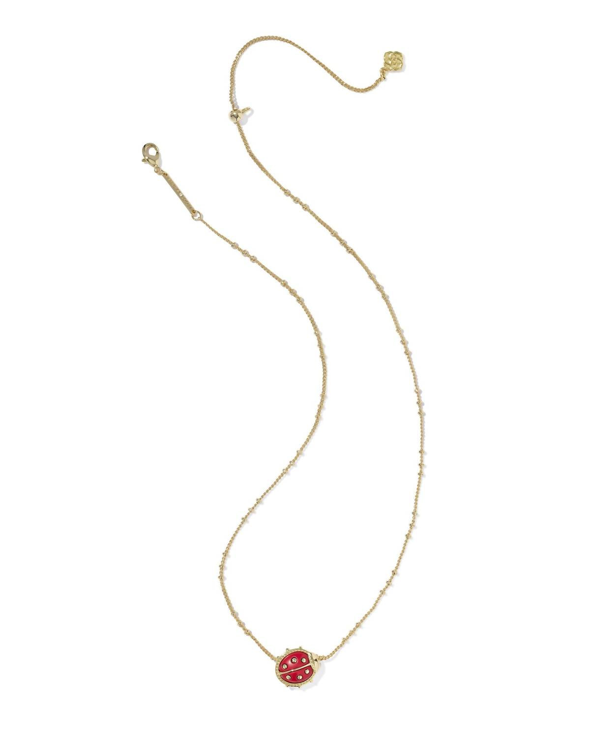 Kendra Scott - Women's Ladybug Short Pendant Necklace