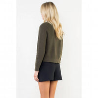 Thml - Jeweled Neck & Ties Sweater