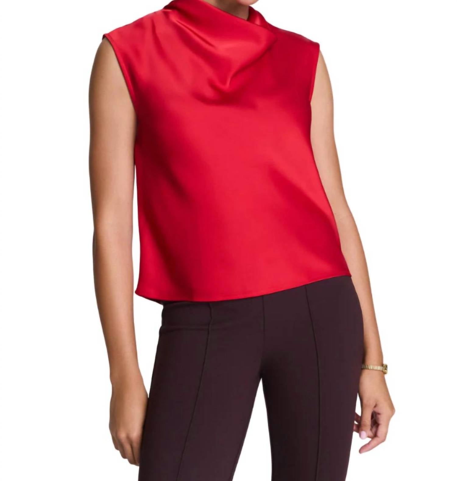 Spanx - Sleeveless Cowl Neck Top