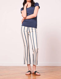 Avenue Montaigne Leo Flare Cut Pants in chic - women's pants