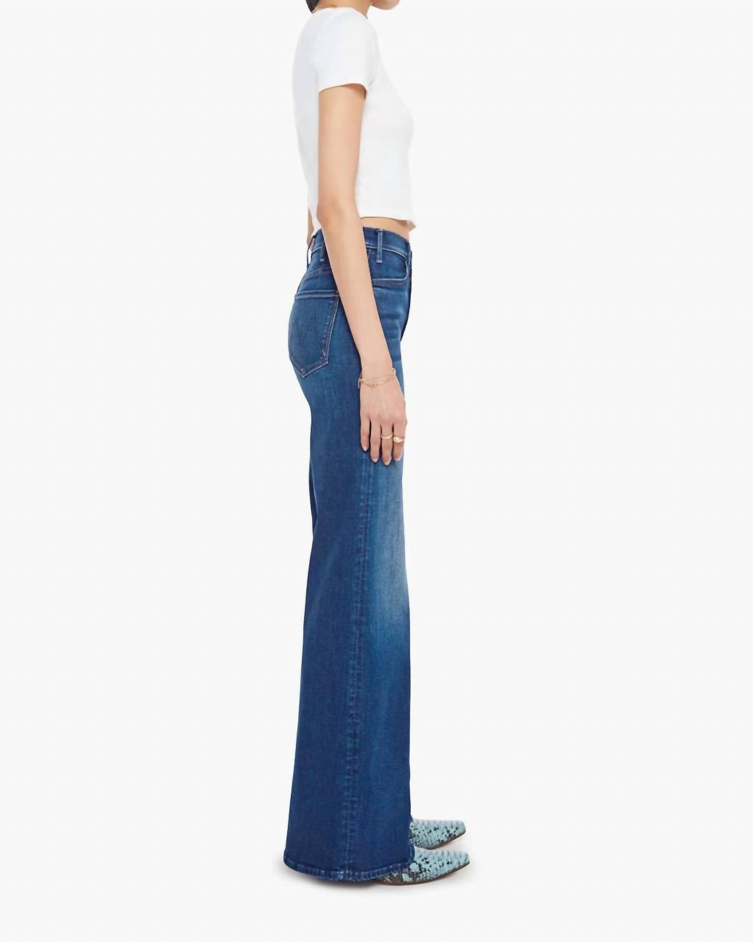 Mother - Hustler Roller Sneak Wide Leg Jeans