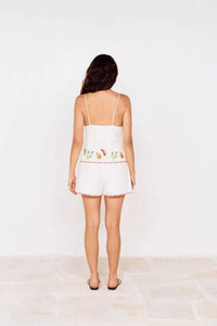 Minkpink - Santorini Embroidered Shorts