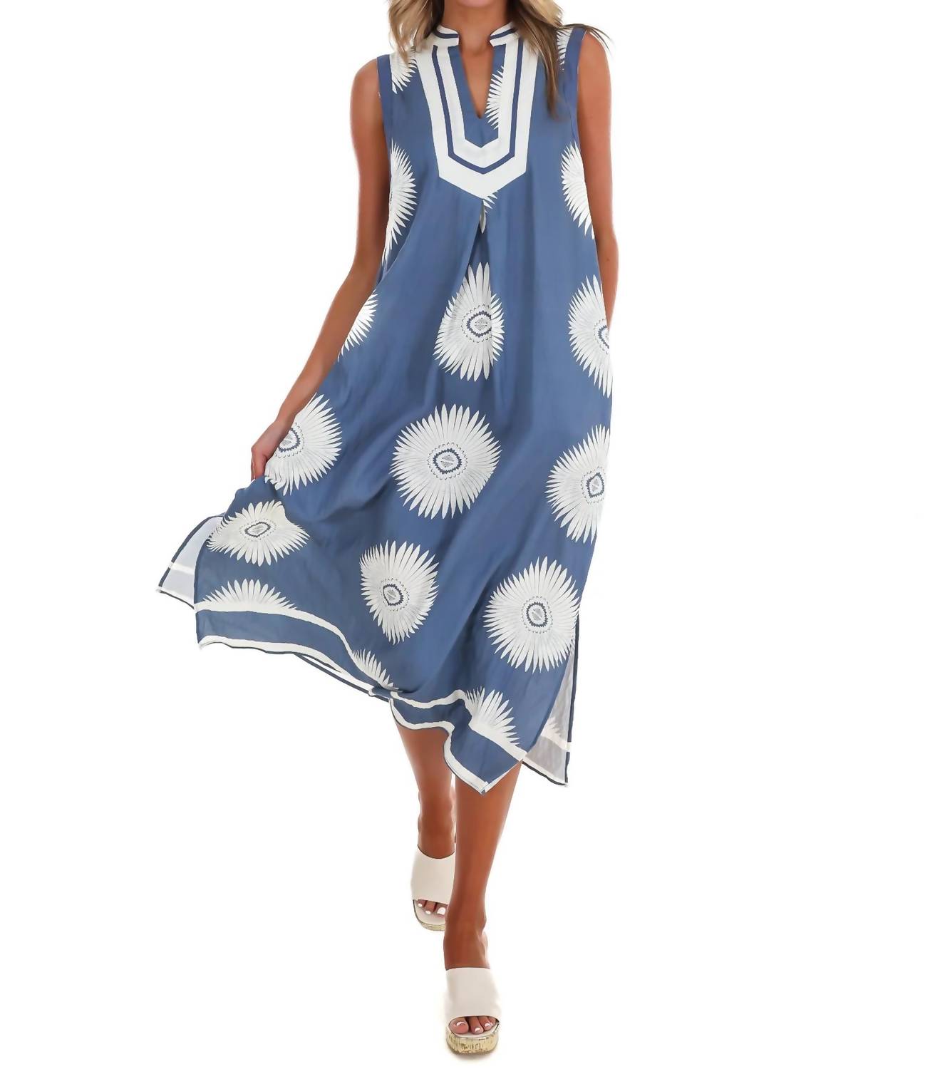 Umgee - Abstract Beauty Midi Dress