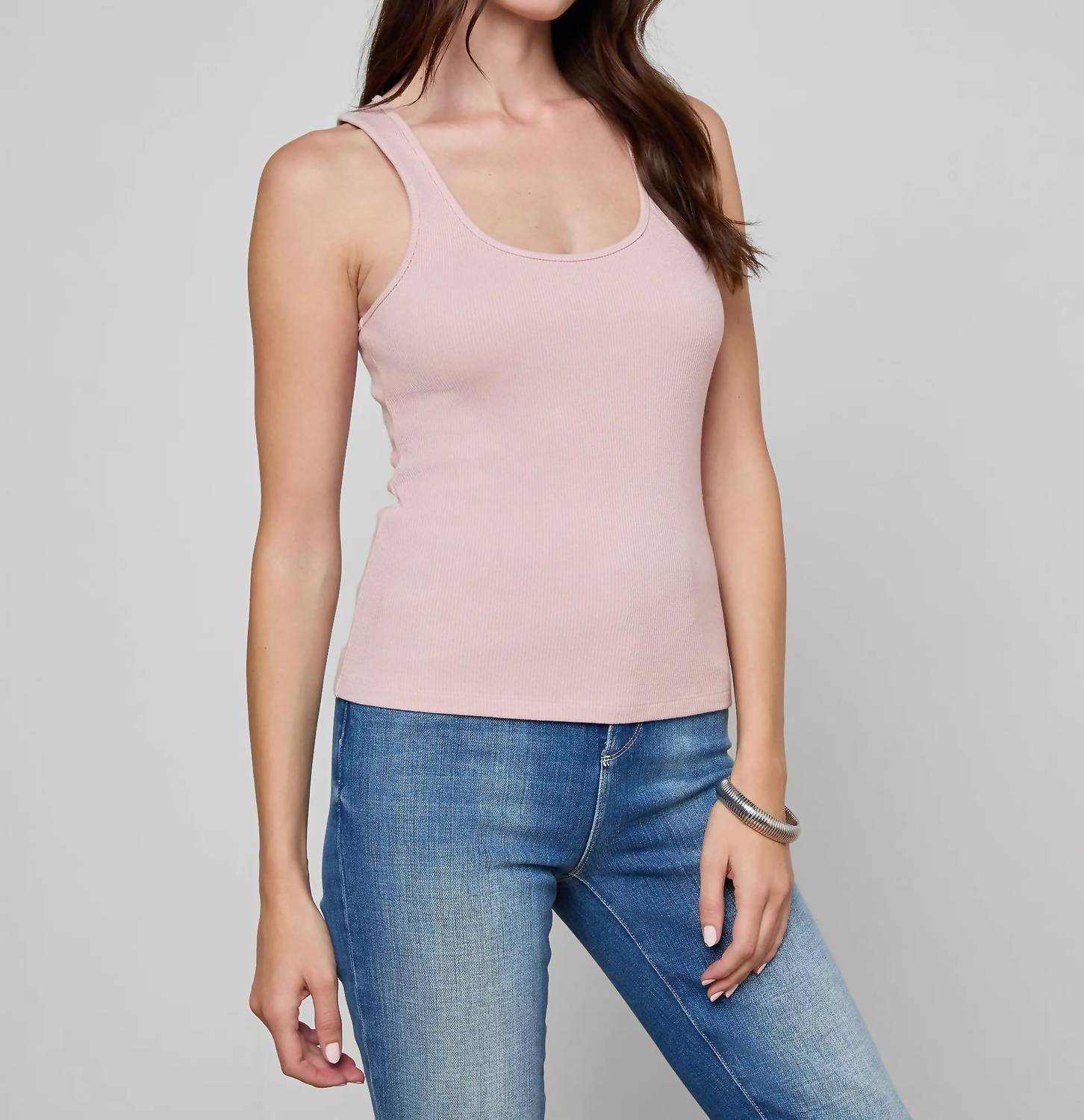 L'Agence - Adira Scoop Neck Tank Top