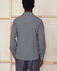 Officine Générale - Lipp Italian Silk Exclusive Print Shirt