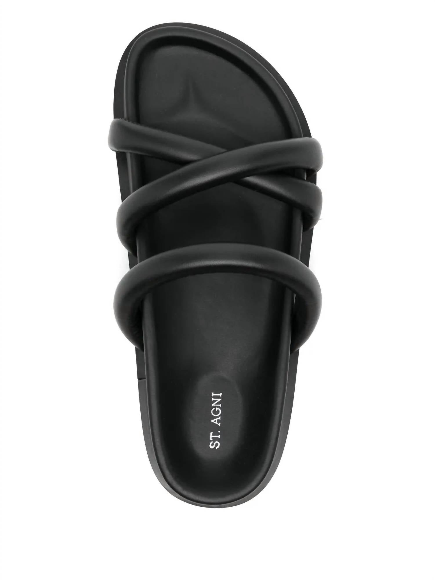 St. Agni - Women's Soft Cross Strap Slide