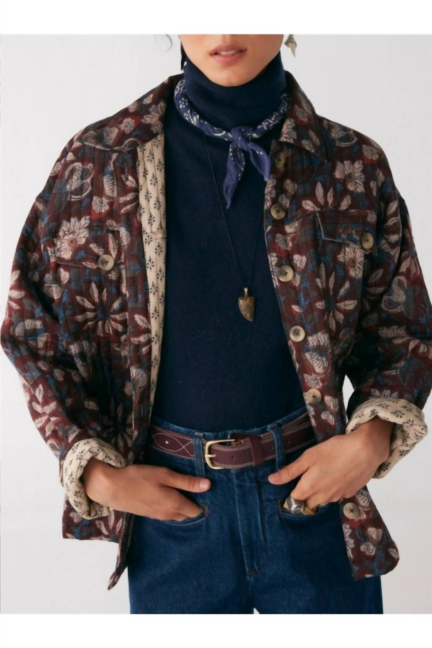 Maison Hotel Kumud Jacket in tobacoo - women's jacket
