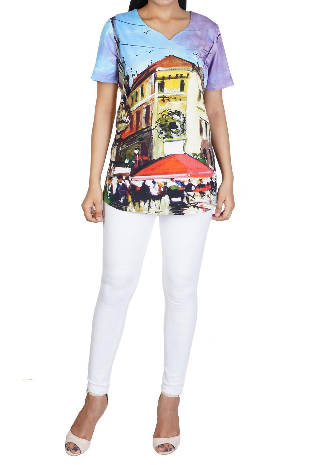 Parsley & Sage - Venice Impressionist Top