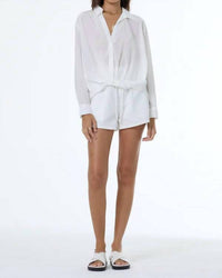 Young Fabulous & Broke - Traveler Long Sleeve Button-down Top