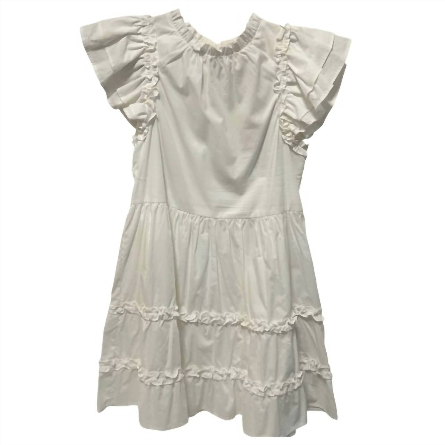 Sincerely Yours - Women's Solid Poplin Mini Dress