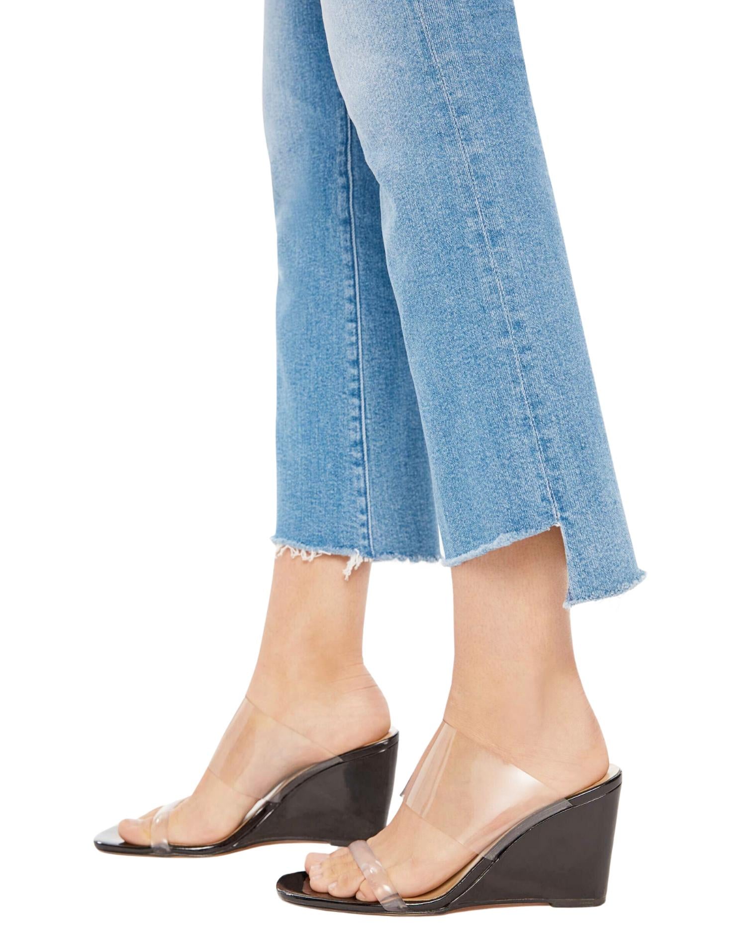 Mother - The Insider Crop Step Fray Jeans
