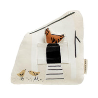 IMANI COLLECTIVE Interactive Chicken Coup Pillow in beige - item