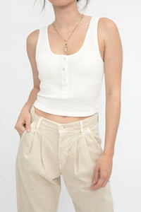 Nsf - Hayden Pleated Pant in Pigment Flour