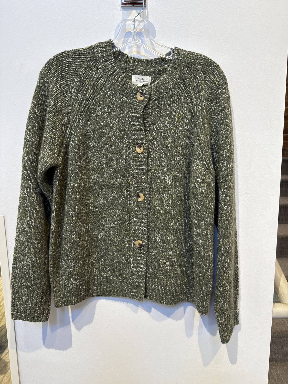 Hartford - Women's Knit Crewneck Cardigan