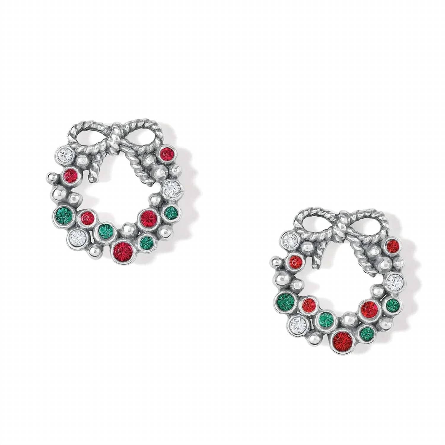 Brighton - Women's Eternal Life Wreath Mini Post Earrings