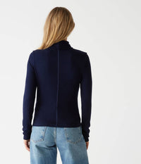 Michael Stars - Tara Crop Turtleneck Top