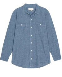 The Great. - Road Long Sleeve Button Down Shirt