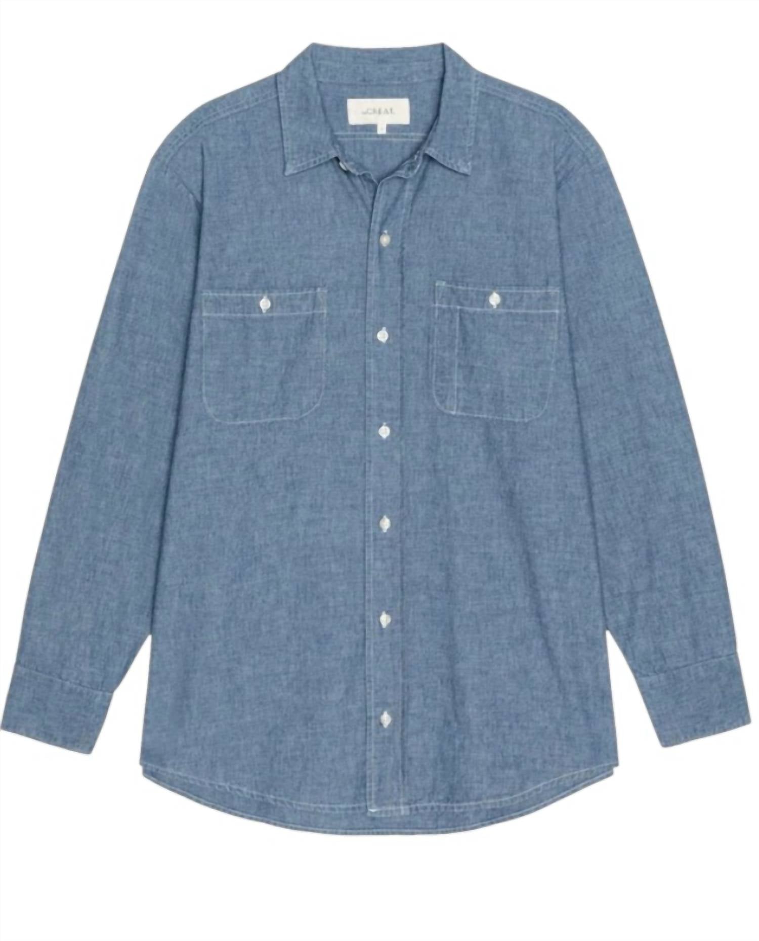 The Great. - Road Long Sleeve Button Down Shirt