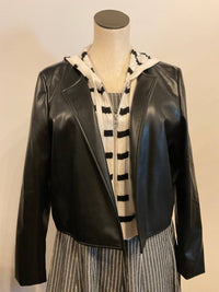 J. Society - Women's Striped Dickey Jacket