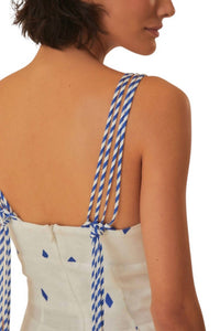 Farm Rio - Graphic Fishes Maxi Dress