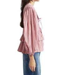 Stine Goya - Balloon Sleeve Tie Top