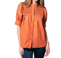 THE SHIRT The Saylor Shirt in caramel - women's shirt
