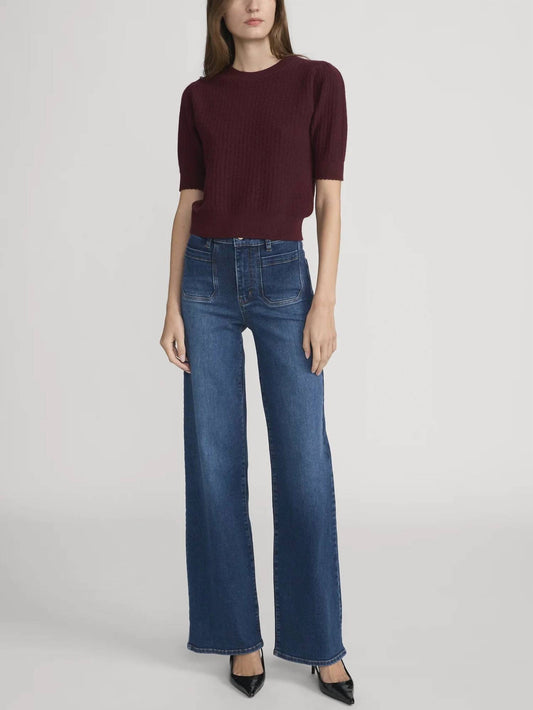 Frame - Le Slim Palazzo Modernist Pocket Jeans