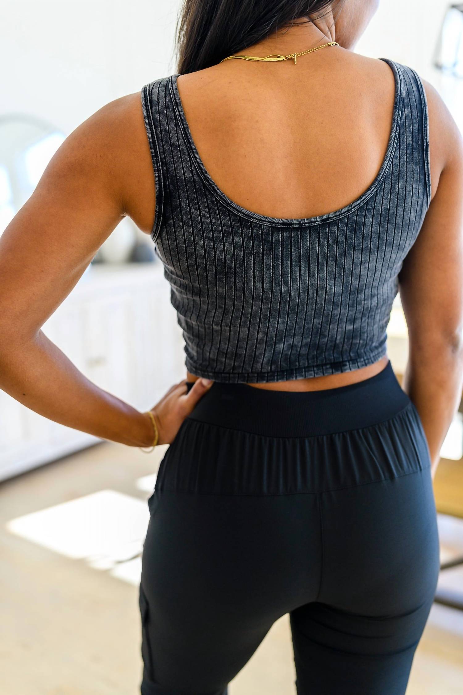 White Birch - Get On My Level Cropped Cami