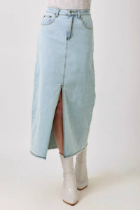 Mystree - Front Slit Skirt