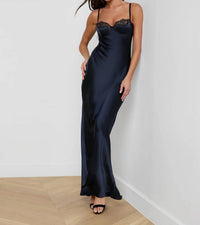 L'Agence - Shayla Silk Lace Gown