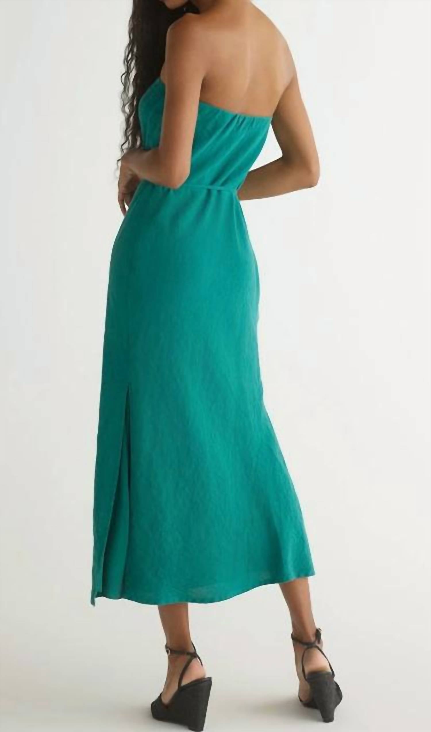 Bella Dahl - Strapless Bias Maxi Dress