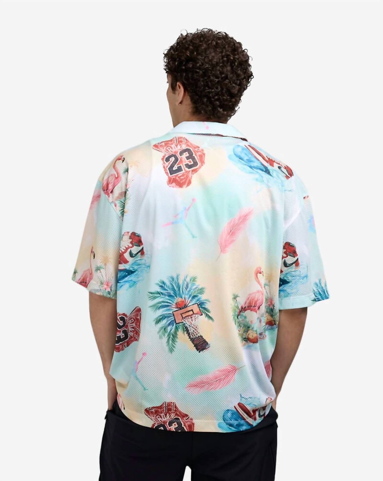 Nike - Men's Jordan ESSENTIALS PRINTED CAMP TOP