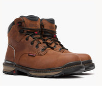 Rocky Men's Rams Horn Waterproof Composite Toe Work Boot in brown - men's boots