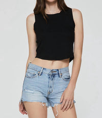 Another Love Baby Cleo Tank Top in black - women's tank top